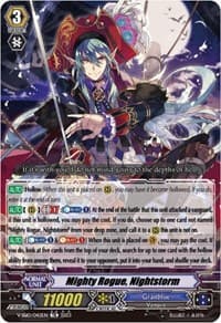 Mighty Rogue, Nightstorm - V-SS10 Premium Battle Deckset 2023 - Cardfight Vanguard card