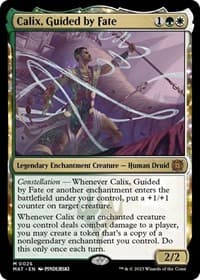 Calix, Guided by Fate - March of the Machine: The Aftermath - Magic: The Gathering card