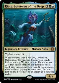 Kiora, Sovereign of the Deep - March of the Machine: The Aftermath - Magic: The Gathering card