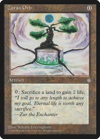 Zuran Orb - Ice Age - Magic: The Gathering card