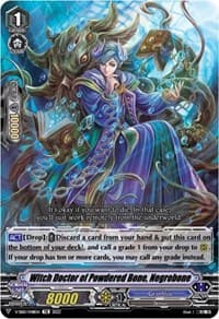 Witch Doctor of Powdered Bone, Negrobone - V-SS10 Premium Battle Deckset 2023 - Cardfight Vanguard card