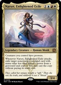 Narset, Enlightened Exile - March of the Machine: The Aftermath - Magic: The Gathering card