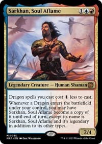 Sarkhan, Soul Aflame - March of the Machine: The Aftermath - Magic: The Gathering card