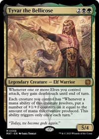 Tyvar the Bellicose - March of the Machine: The Aftermath - Magic: The Gathering card