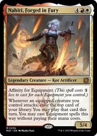 Nahiri, Forged in Fury - March of the Machine: The Aftermath - Magic: The Gathering card