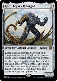 Karn, Legacy Reforged - March of the Machine: The Aftermath - Magic: The Gathering card