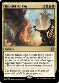 Rebuild the City - March of the Machine: The Aftermath - Magic: The Gathering card