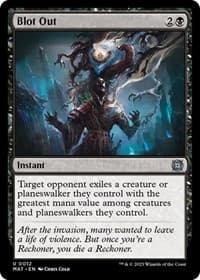 Blot Out - March of the Machine: The Aftermath - Magic: The Gathering card