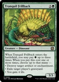 Tranquil Frillback - March of the Machine: The Aftermath - Magic: The Gathering card