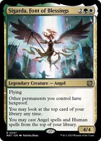 Sigarda, Font of Blessings - March of the Machine: The Aftermath - Magic: The Gathering card