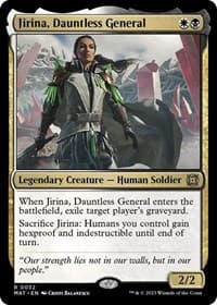Jirina, Dauntless General - March of the Machine: The Aftermath - Magic: The Gathering card