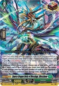 Source Dragon Deity of Blessings, Blessfavor - V-SS10 Premium Battle Deckset 2023 - Cardfight Vanguard card