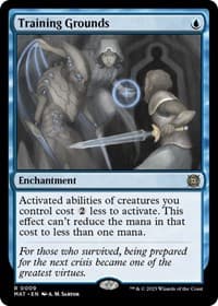 Training Grounds - March of the Machine: The Aftermath - Magic: The Gathering card