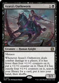 Ayara's Oathsworn - March of the Machine: The Aftermath - Magic: The Gathering card