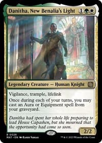 Danitha, New Benalia's Light - March of the Machine: The Aftermath - Magic: The Gathering card