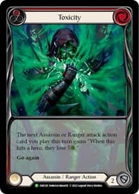 Toxicity (Red) - FAB128 - Flesh and Blood: Promo Cards - Flesh and Blood TCG card