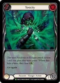 Toxicity (Yellow) - FAB129 - Flesh and Blood: Promo Cards - Flesh and Blood TCG card