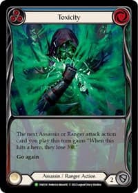 Toxicity (Blue) - FAB130 - Flesh and Blood: Promo Cards - Flesh and Blood TCG card
