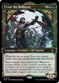 Tyvar the Bellicose (Halo Foil) - March of the Machine: The Aftermath - Magic: The Gathering card