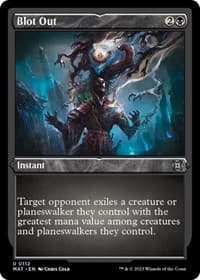 Blot Out (Foil Etched) - March of the Machine: The Aftermath - Magic: The Gathering card