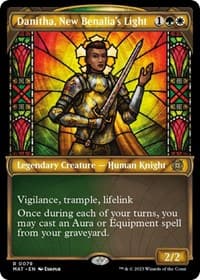 Danitha, New Benalia's Light (Showcase) - March of the Machine: The Aftermath - Magic: The Gathering card