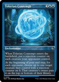 Tolarian Contempt (Foil Etched) - March of the Machine: The Aftermath - Magic: The Gathering card