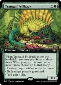 Tranquil Frillback (Extended Art) - March of the Machine: The Aftermath - Magic: The Gathering card
