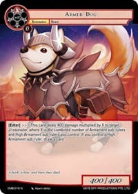 Armed Dog - Crimson Moon's Battleground - Force of Will card