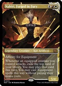 Nahiri, Forged in Fury (Halo Foil) - March of the Machine: The Aftermath - Magic: The Gathering card