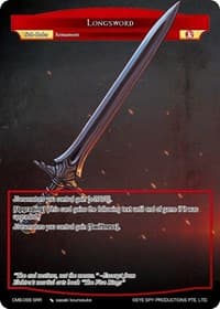 Longsword - Crimson Moon's Battleground - Force of Will card