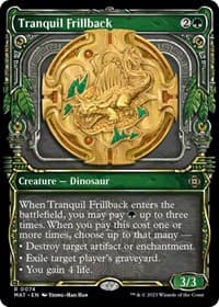 Tranquil Frillback (Showcase) - March of the Machine: The Aftermath - Magic: The Gathering card