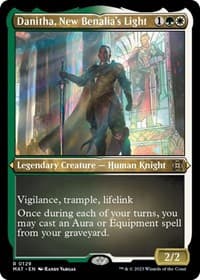 Danitha, New Benalia's Light (Foil Etched) - March of the Machine: The Aftermath - Magic: The Gathering card