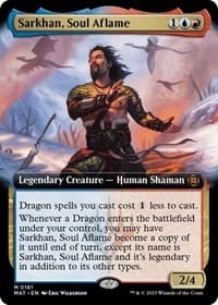 Sarkhan, Soul Aflame (Extended Art) - March of the Machine: The Aftermath - Magic: The Gathering card