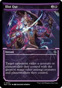 Blot Out (Showcase) - March of the Machine: The Aftermath - Magic: The Gathering card