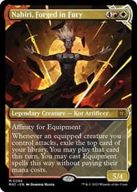 Nahiri, Forged in Fury (Showcase) - March of the Machine: The Aftermath - Magic: The Gathering card