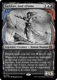 Sarkhan, Soul Aflame (Halo Foil) - March of the Machine: The Aftermath - Magic: The Gathering card