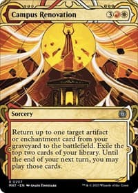 Campus Renovation (Halo Foil) - March of the Machine: The Aftermath - Magic: The Gathering card