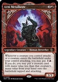 Arni Metalbrow (Halo Foil) - March of the Machine: The Aftermath - Magic: The Gathering card