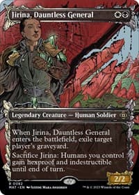Jirina, Dauntless General (Showcase) - March of the Machine: The Aftermath - Magic: The Gathering card
