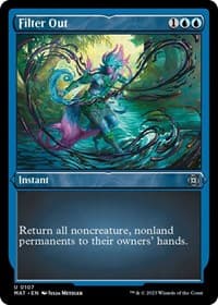 Filter Out (Foil Etched) - March of the Machine: The Aftermath - Magic: The Gathering card