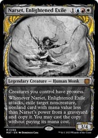 Narset, Enlightened Exile (Showcase) - March of the Machine: The Aftermath - Magic: The Gathering card
