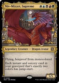 Niv-Mizzet, Supreme (Showcase) - March of the Machine: The Aftermath - Magic: The Gathering card