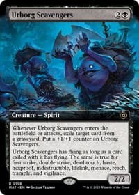 Urborg Scavengers (Extended Art) - March of the Machine: The Aftermath - Magic: The Gathering card