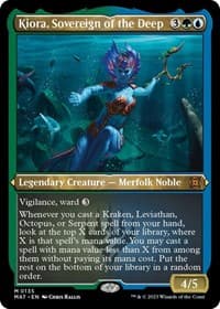 Kiora, Sovereign of the Deep (Foil Etched) - March of the Machine: The Aftermath - Magic: The Gathering card