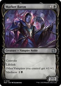 Markov Baron (Halo Foil) - March of the Machine: The Aftermath - Magic: The Gathering card