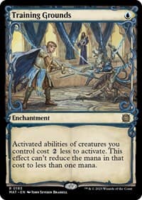 Training Grounds (Halo Foil) - March of the Machine: The Aftermath - Magic: The Gathering card