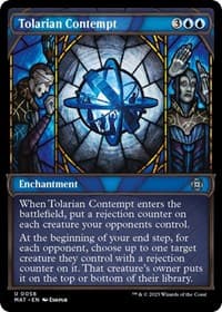 Tolarian Contempt (Showcase) - March of the Machine: The Aftermath - Magic: The Gathering card