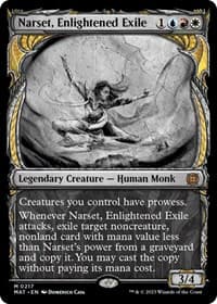 Narset, Enlightened Exile (Halo Foil) - March of the Machine: The Aftermath - Magic: The Gathering card