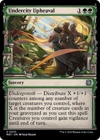 Undercity Upheaval (Showcase) - March of the Machine: The Aftermath - Magic: The Gathering card