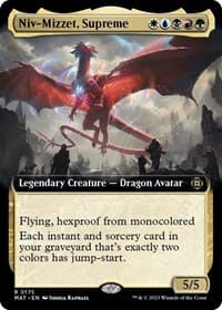Niv-Mizzet, Supreme (Extended Art) - March of the Machine: The Aftermath - Magic: The Gathering card